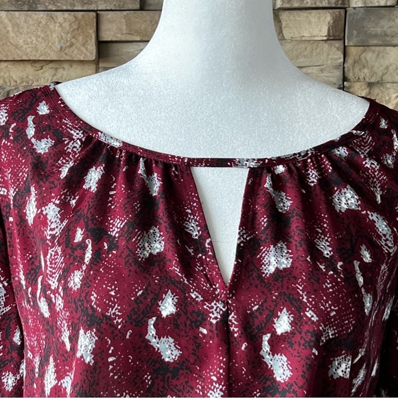 NWT Stitchfix West Kei Lightweighth Long Sleeve Top Size Small Blouse - Picture 3 of 13